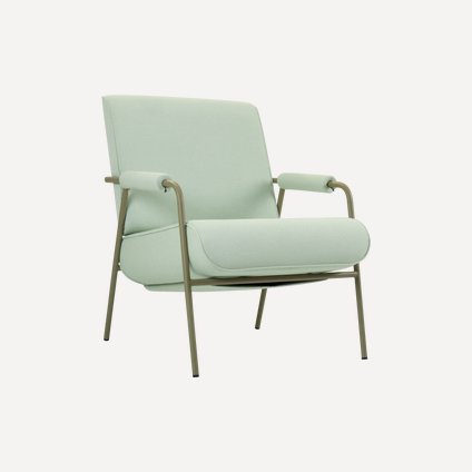 Кресло Ганти Рогожка Зеленый/Оливковый