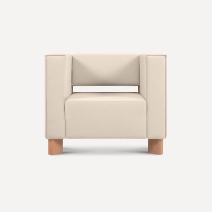 Кресло Гермис Velvet Beige