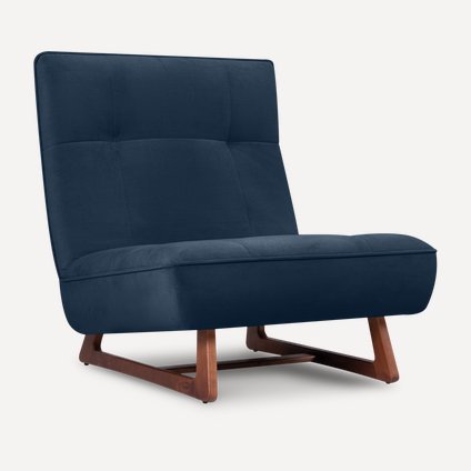 Кресло Рибс Velvet Blue