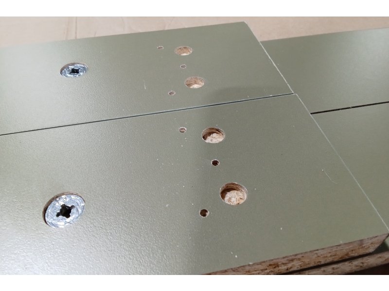 Кухонный стол Овалис 120x80 Коричневый/Оливковый