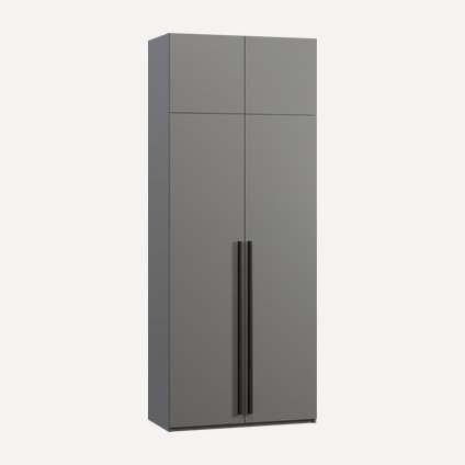 Распашной шкаф Кимбол-2.1-100-250 Grey