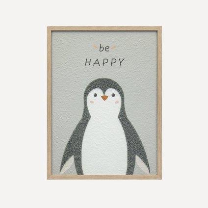 Постер детский Кидди Будь счастливым 30x40 уценка