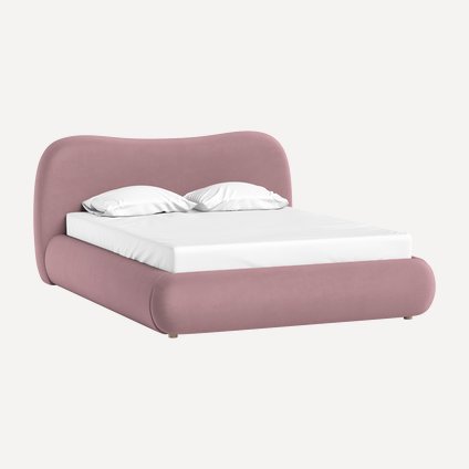 Кровать Эмбер 140 Barhat Lilac