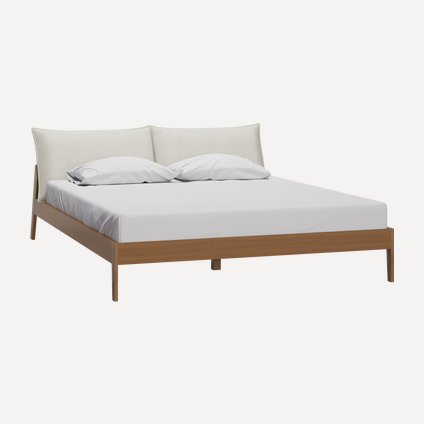 Кровать Эвелен-Walnut 140 Soft Milk