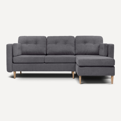 Диван угловой Плиди Grafit