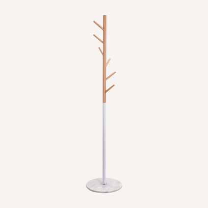 Вешалка напольная Агата 37x176 Белый