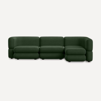 Диван модульный Brera-7 Velour Forest