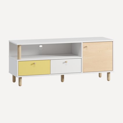 ТВ-тумба Дикинс Mustard Plywood