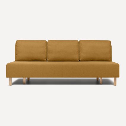 Диван түзу Viks Textile Yellow