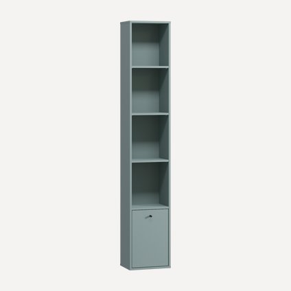 Стеллаж Сайрис 35x202 Серо-зеленый