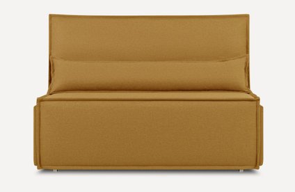 Диван прямой Стаус Мини Textile Yellow уценка