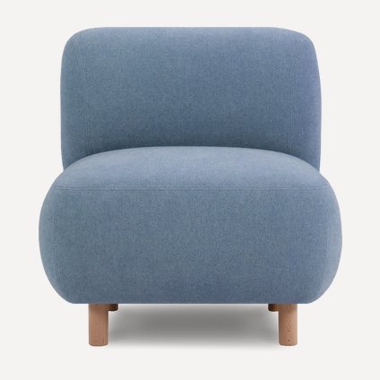 Кресло Пайпел Bucle Blue