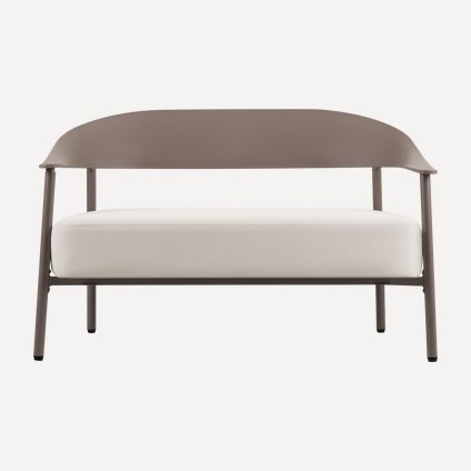 Диван садовый Айла Рогожка Бежевый/Латте