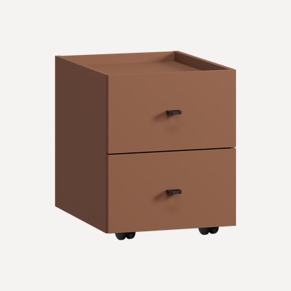 Офисная тумба Марлон Терракотовый