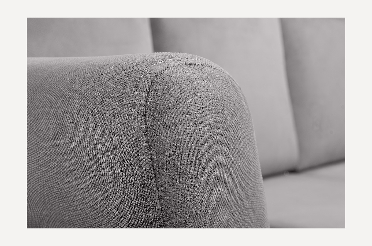 Диван Дублин-3 Velvet Grey – купить в Москве по цене 35 990 рублей в ...