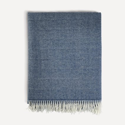 Плед Эссеншэл Shert Blue 130x180