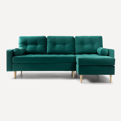 Диван угловой Ситено Barhat Emerald