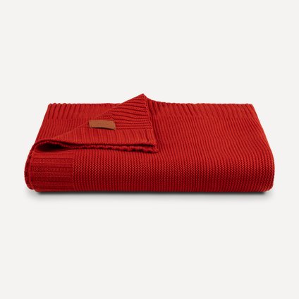 Плед Рифф Red 130x170