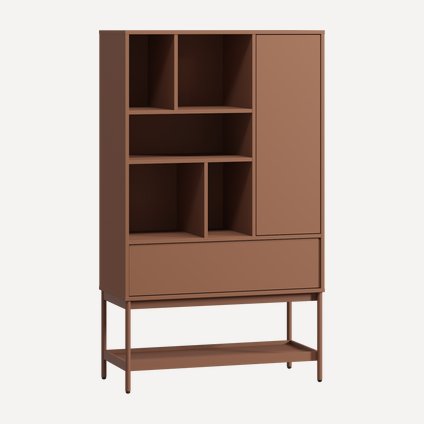 Стеллаж Изи 90x152 Терракотовый
