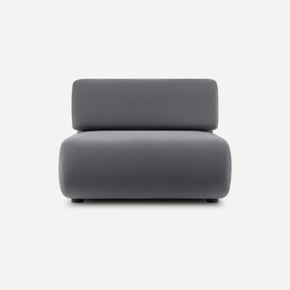 Кресло Маиль-1НР Велюр Серый