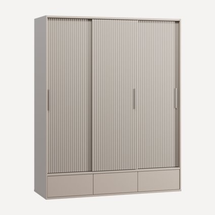 Шкаф-купе Беррингтон 3.1-177x220 Латте