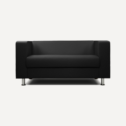Диван прямой Эрвин-2 Black