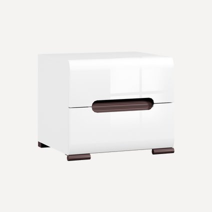 Тумба прикроватная Лион Белый