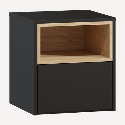 Тумба прикроватная Висмар-1.1 Grafit