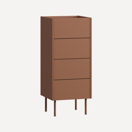 Комод Дигарс 43x102 Терракотовый