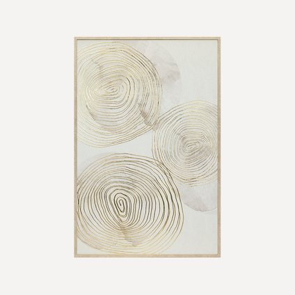 Картина Абстракция Gold Circle