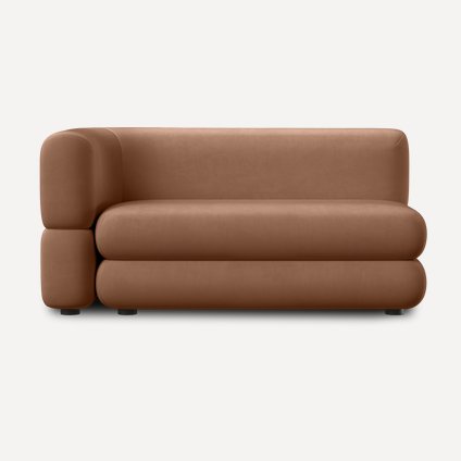 Диван прямой Brera-6 Velour Caramel