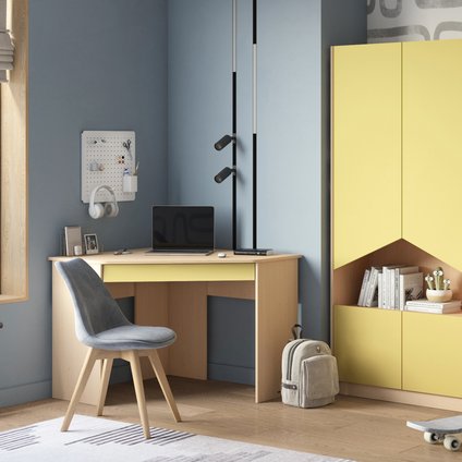 Модульная детская Пенни-6 Mustard Plywood