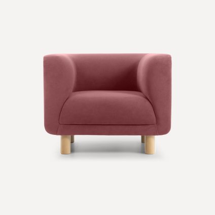 Кресло Венето Velvet Coral