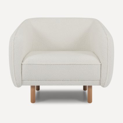 Кресло Коренс Bucle White