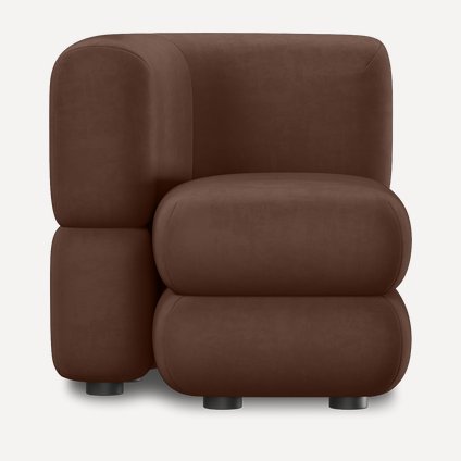 Кресло Brera-13 Velour Cinnamon