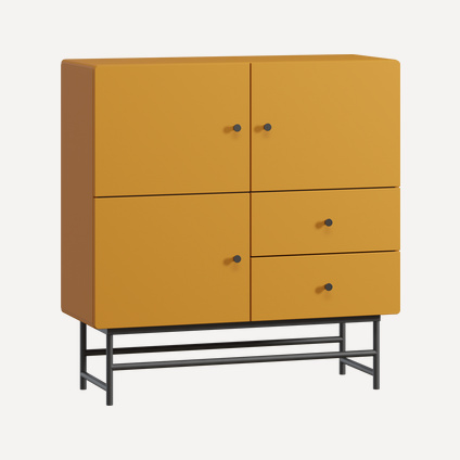 Тумба Шелби-2 Yellow