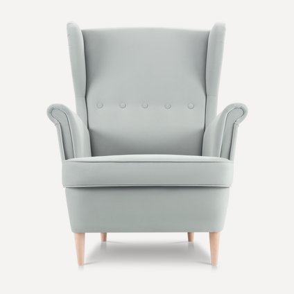 Кресло Дженкс Velvet Silver