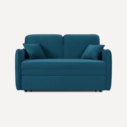 Диван прямой Кейсес 120 Velvet Navy Blue