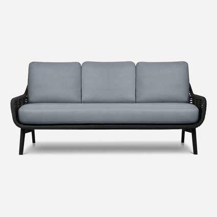 Диван садовый Рутс Black уценка