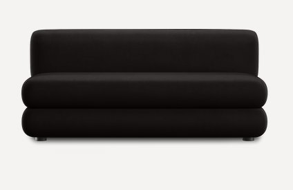 Диван прямой Brera-9 Velour Black