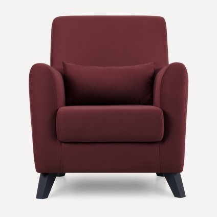 Кресло Ньюбери Velvet Marsala