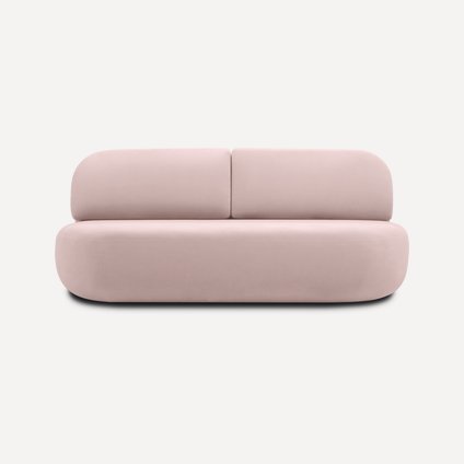Диван прямой Мелоу Velvet Pink