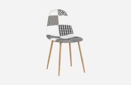 Стул Валенсия Patch White/Black