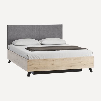 Кровать Гамла 160 Velvet Grey