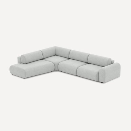 Диван модульный Маиль-5 Textile Silver