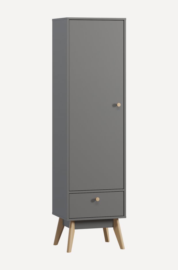 Распашной шкаф Торвалль-1.2 Grey