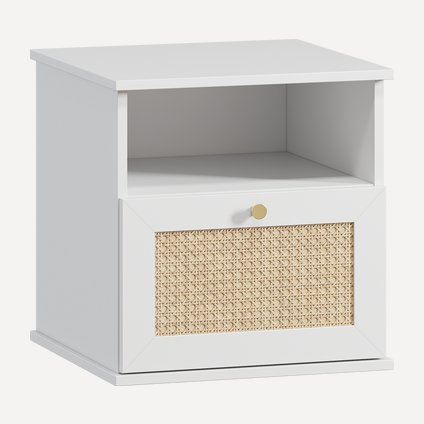 Тумба прикроватная Алвис-2 White