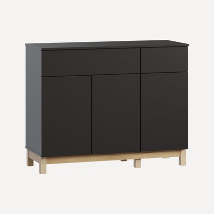 Тумба Леона-2 Black