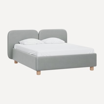 Кровать Вента 160 Barhat Silver