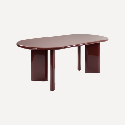 Кухонный стол Алмонт Glossy Red